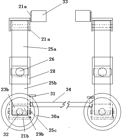 Automatic vehicle hoisting and translating device