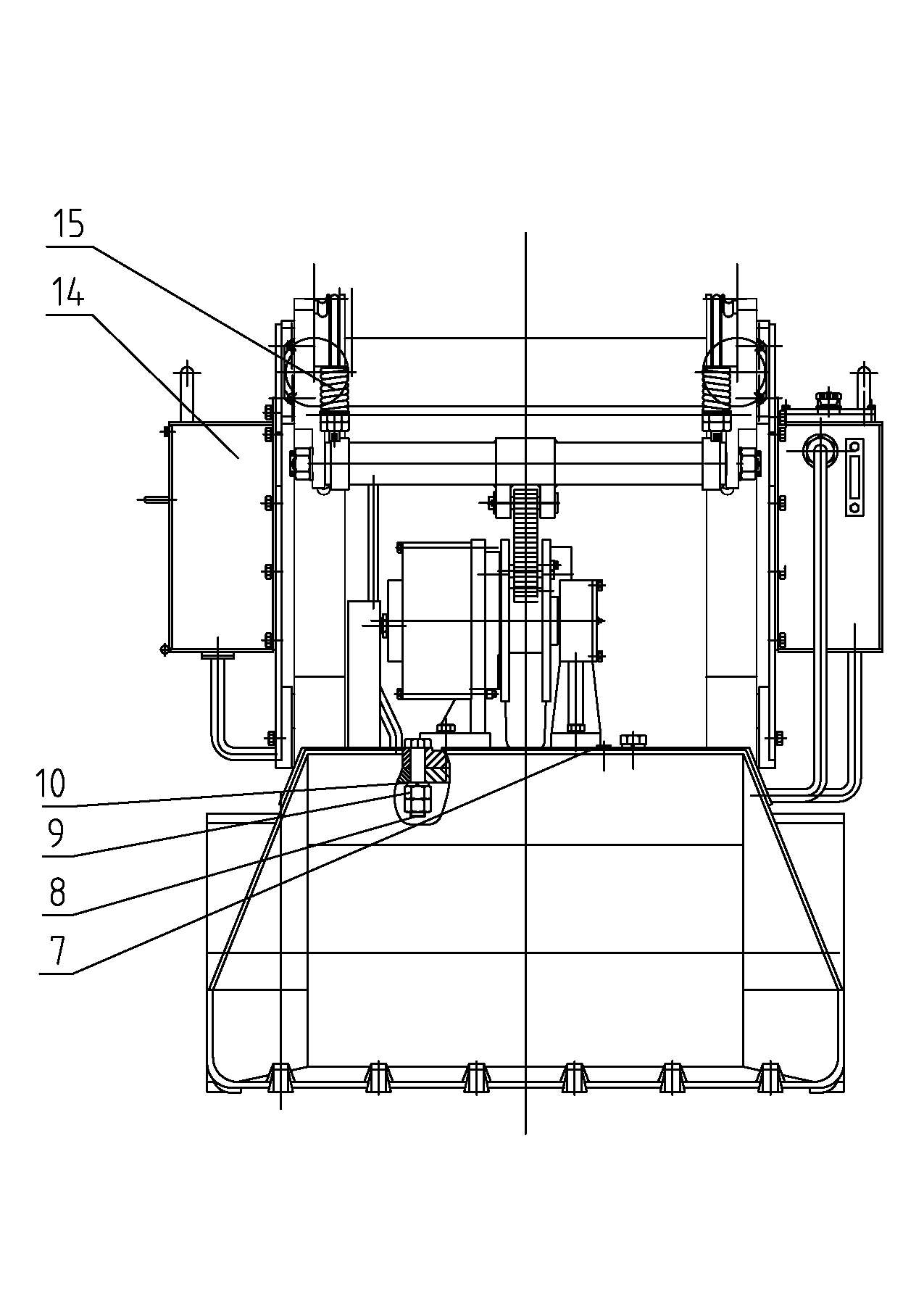 Hydraulic track rock loader