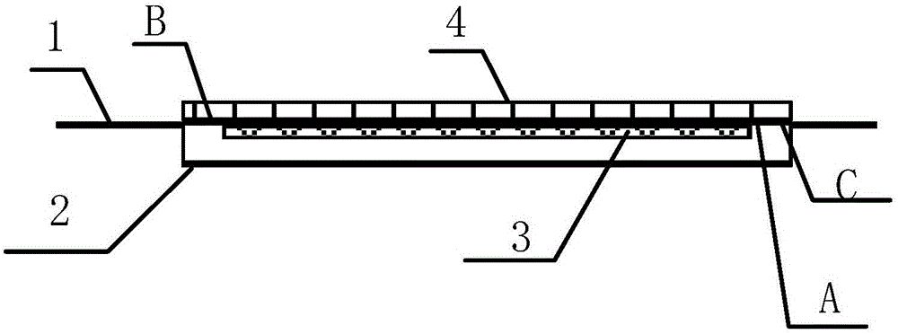 Temperature compensation packaging device for fiber laser