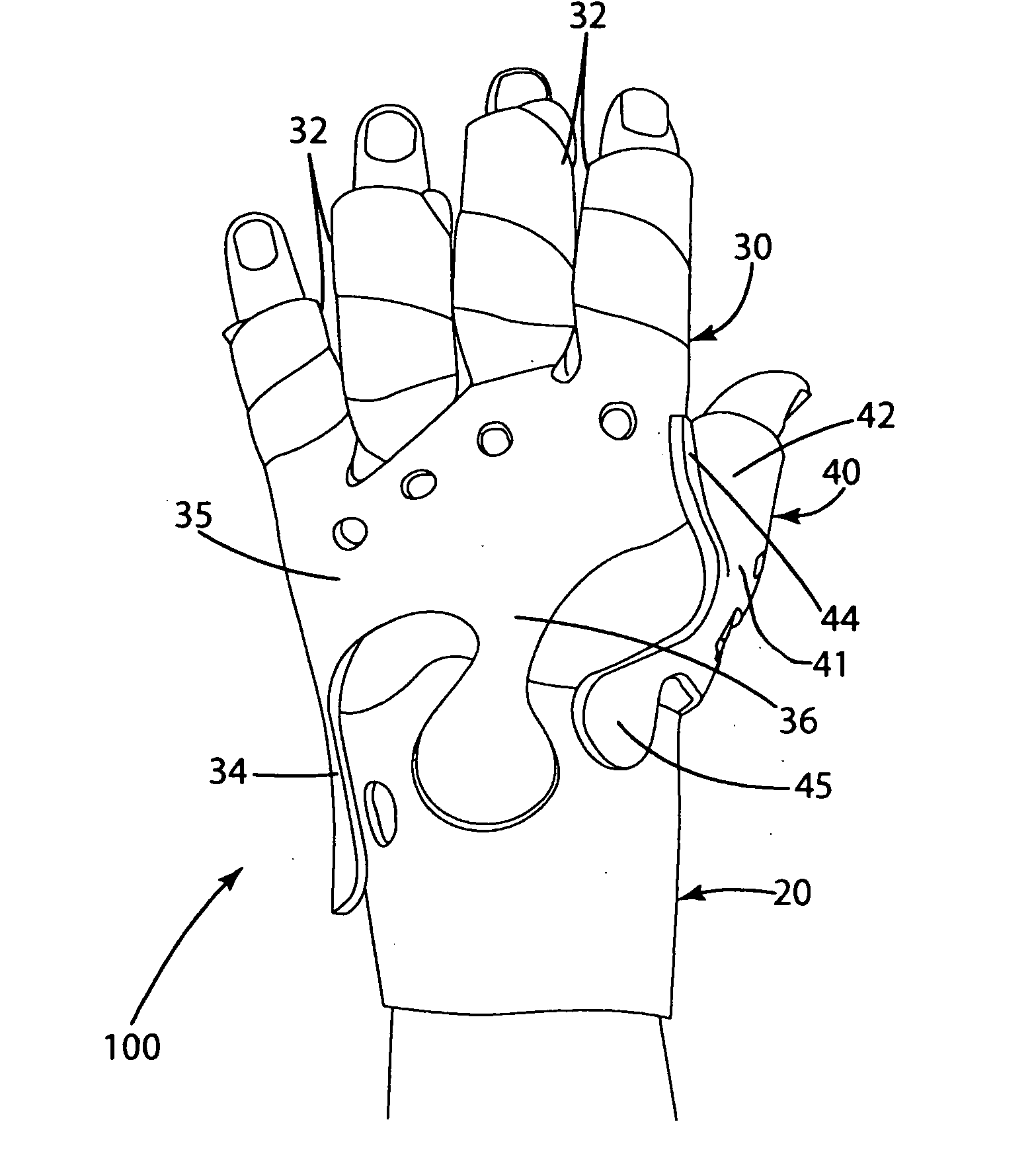 Dynamic gauntlet and related method of use