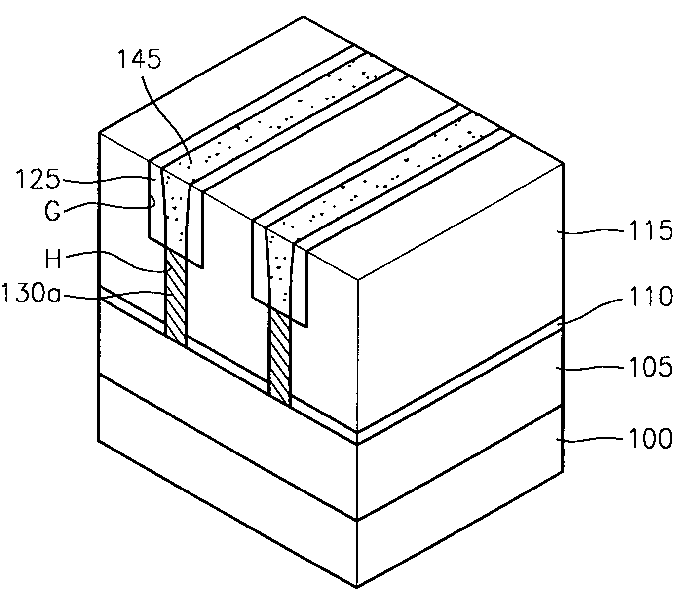 Semiconductor device including bit line formed using damascene technique and method of fabricating the same