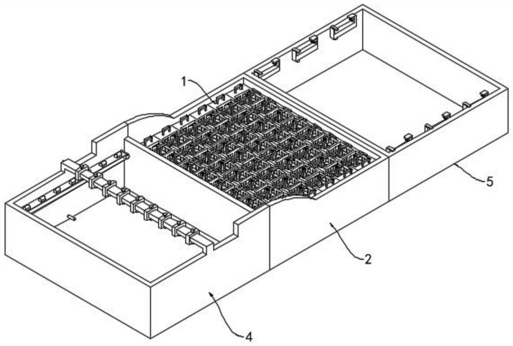 Cooling forming device for wet tissue tube production