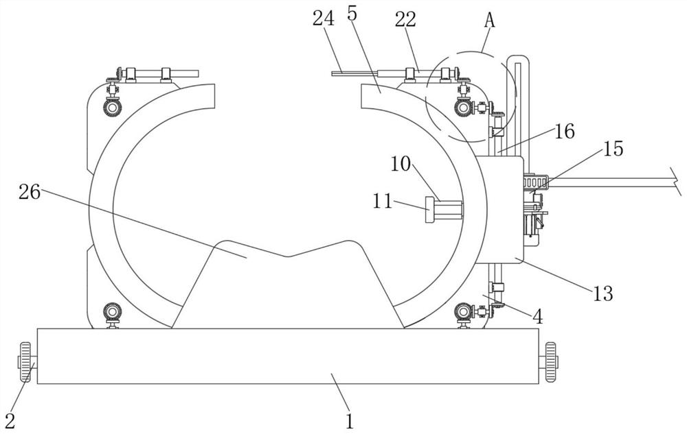 Throat anesthesia quantitative spraying device for anesthesia department