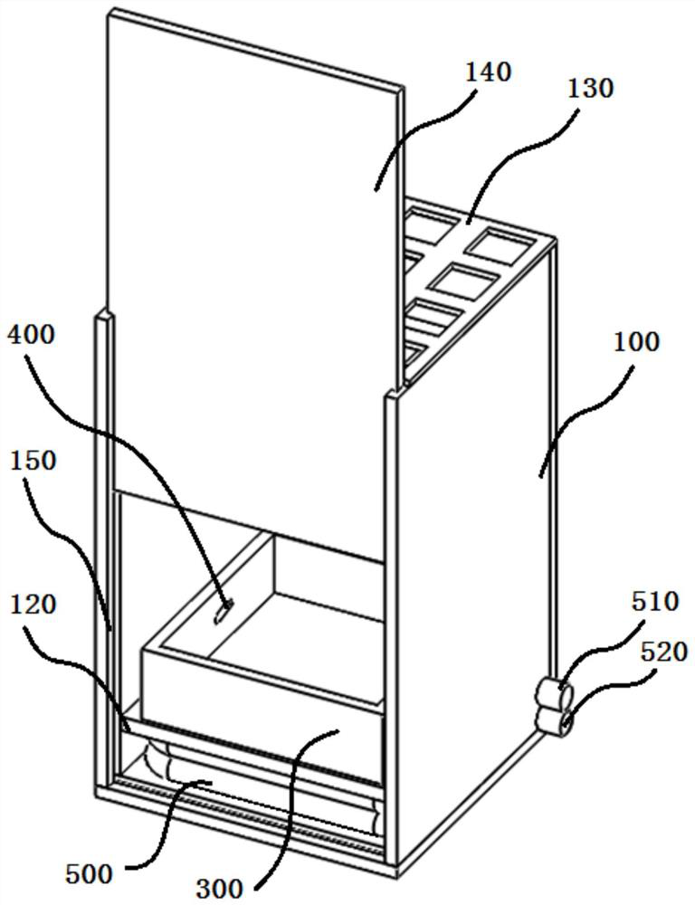 An experimental device and experimental method for rice seedlings