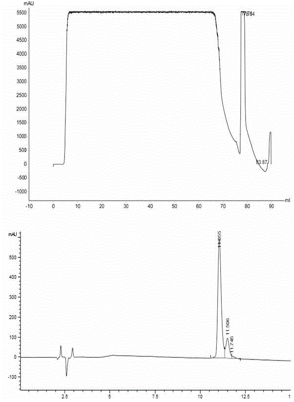 Recombinant insulin and insulin analogue precursor purification method