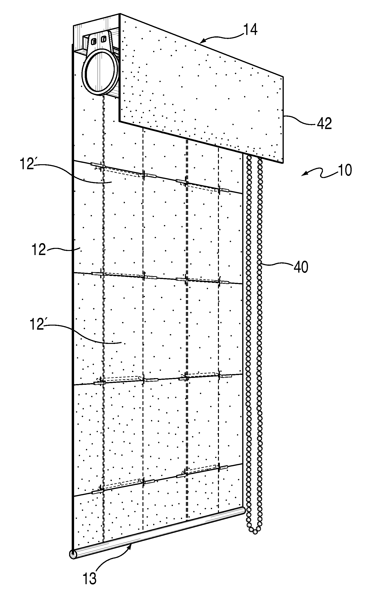 Roman shade lift system