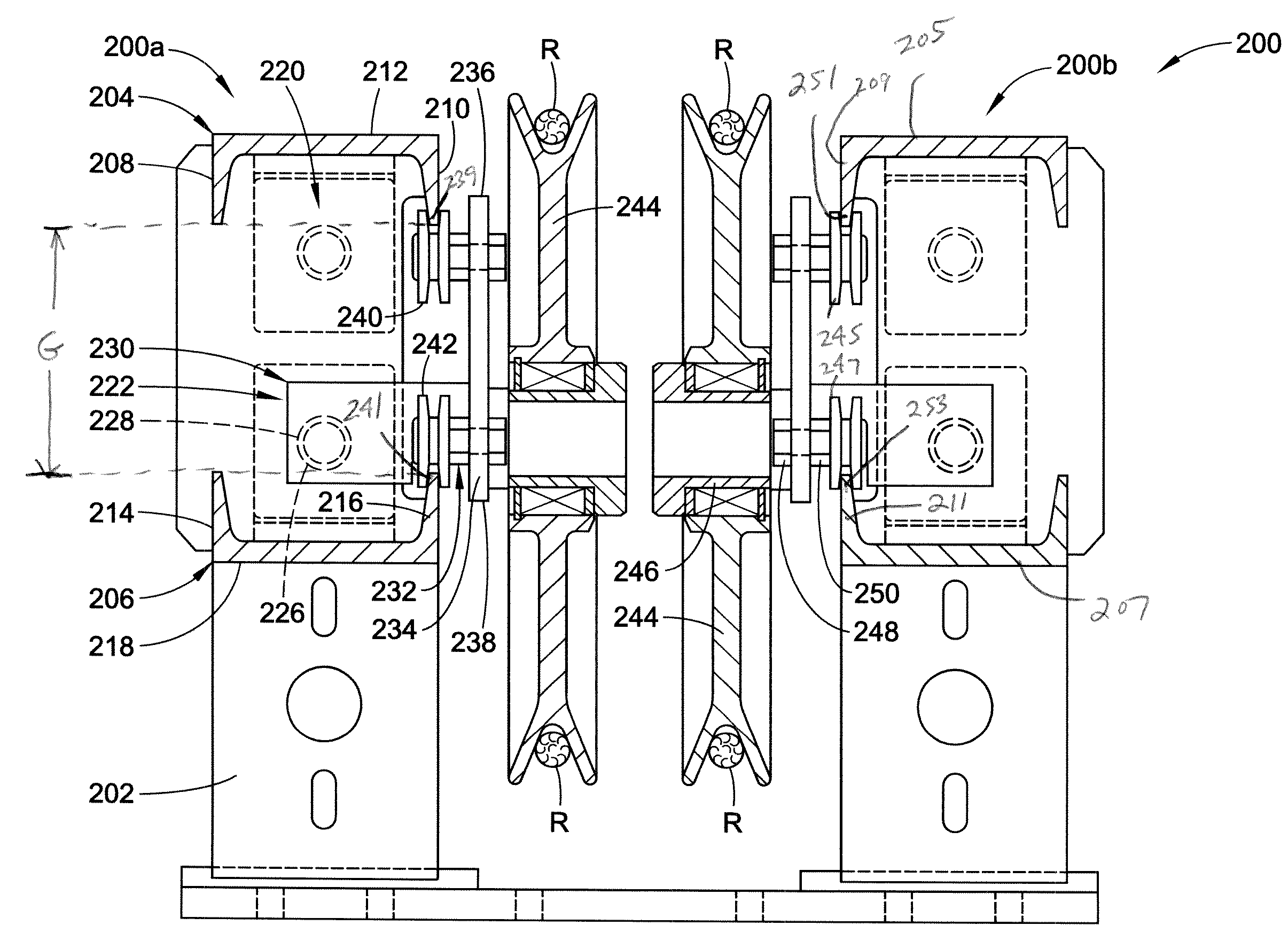 Tensioning device