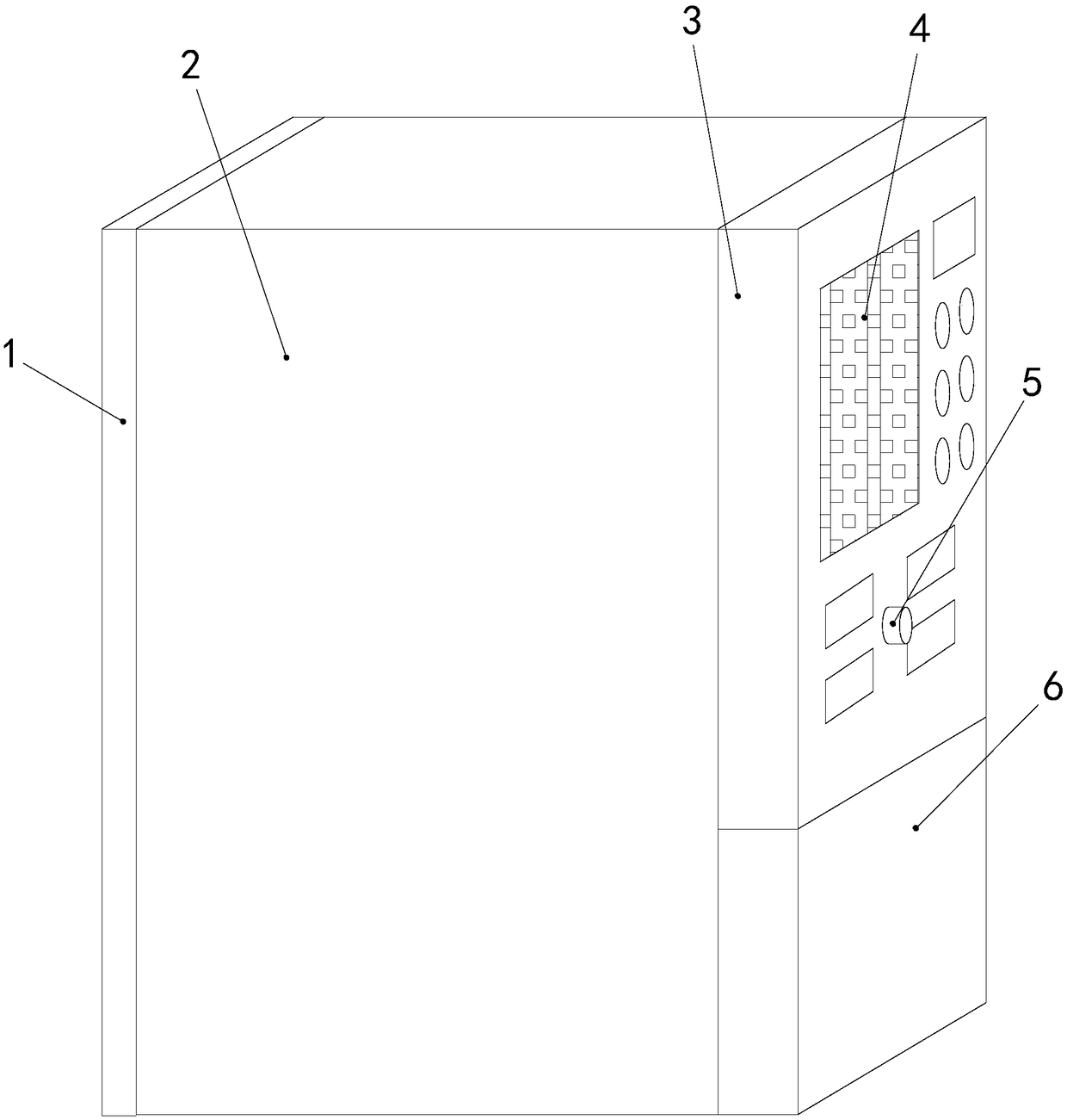 Dust removal device for high-grade apparatus instrument box