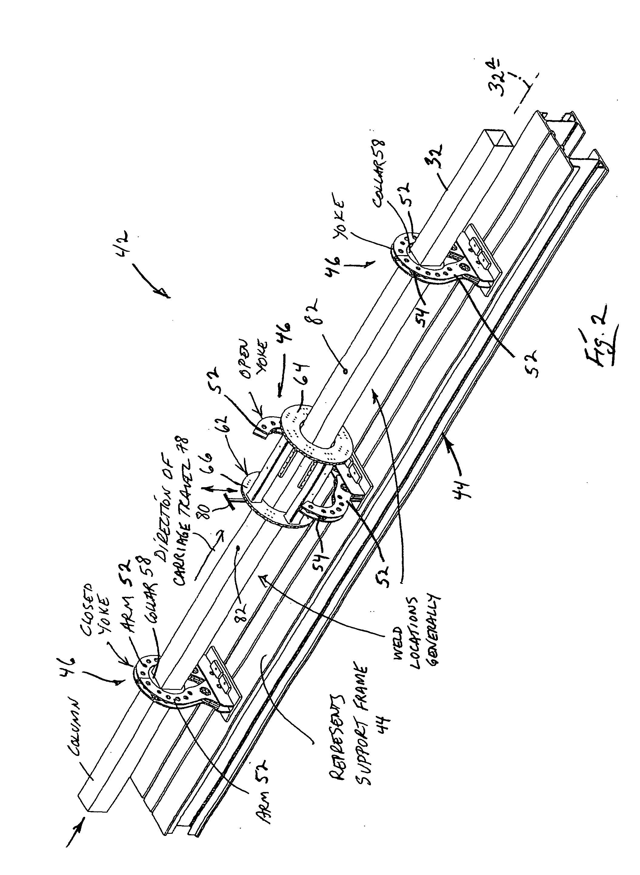 Rotational method and apparatus for welding beam-mount structure to the side(s) of a column