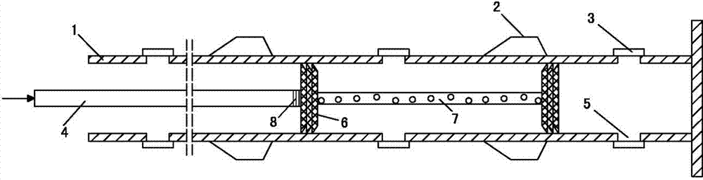 Sleeve valve pipe and application to landslide control