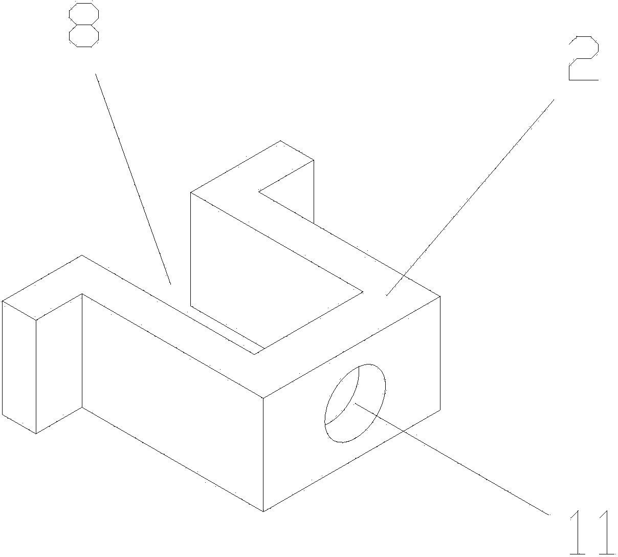 Feeding and positioning device for use in processing of box car lock