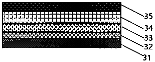 All-inorganic perovskite layer and preparation method and application thereof