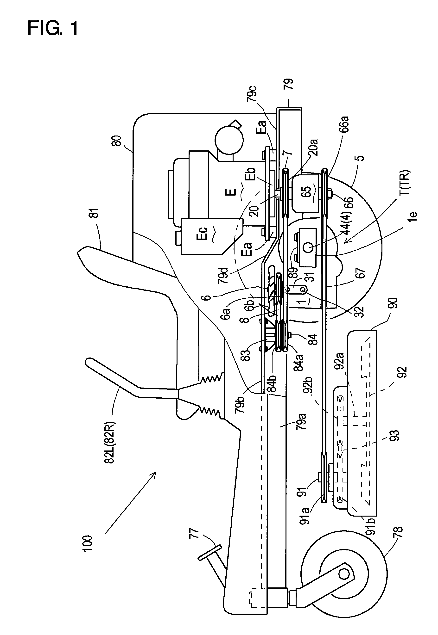 Power Transmission System and Vehicle With It