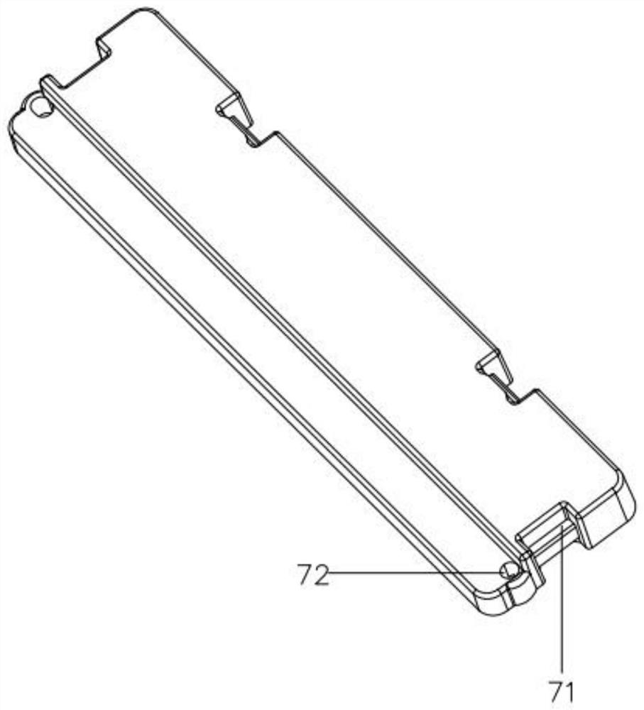 Magnetic attraction type printing head sheet