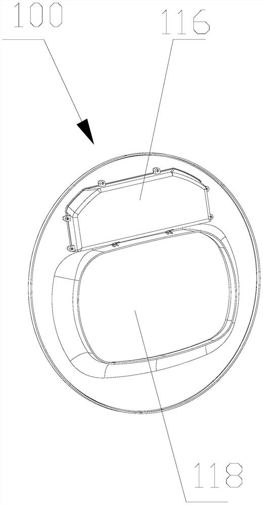 Door body of a clothes treatment equipment