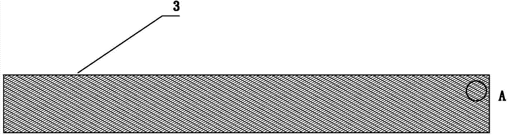 Positive pole piece of winding lithium-manganese battery