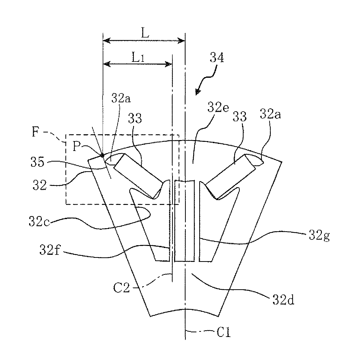 Rotor for electric rotating machine