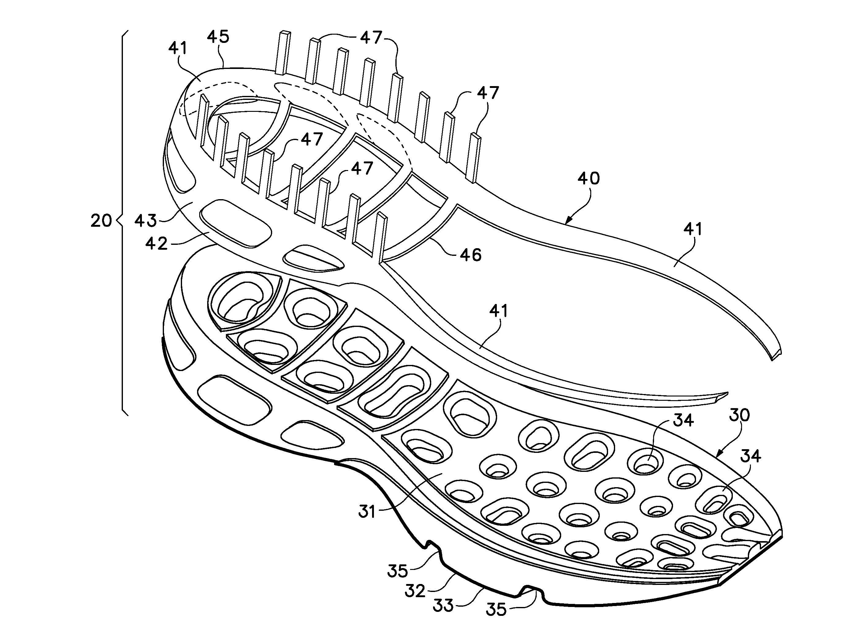 Article Of Footwear Having A Fluid-Filled Bladder With A Reinforcing Structure