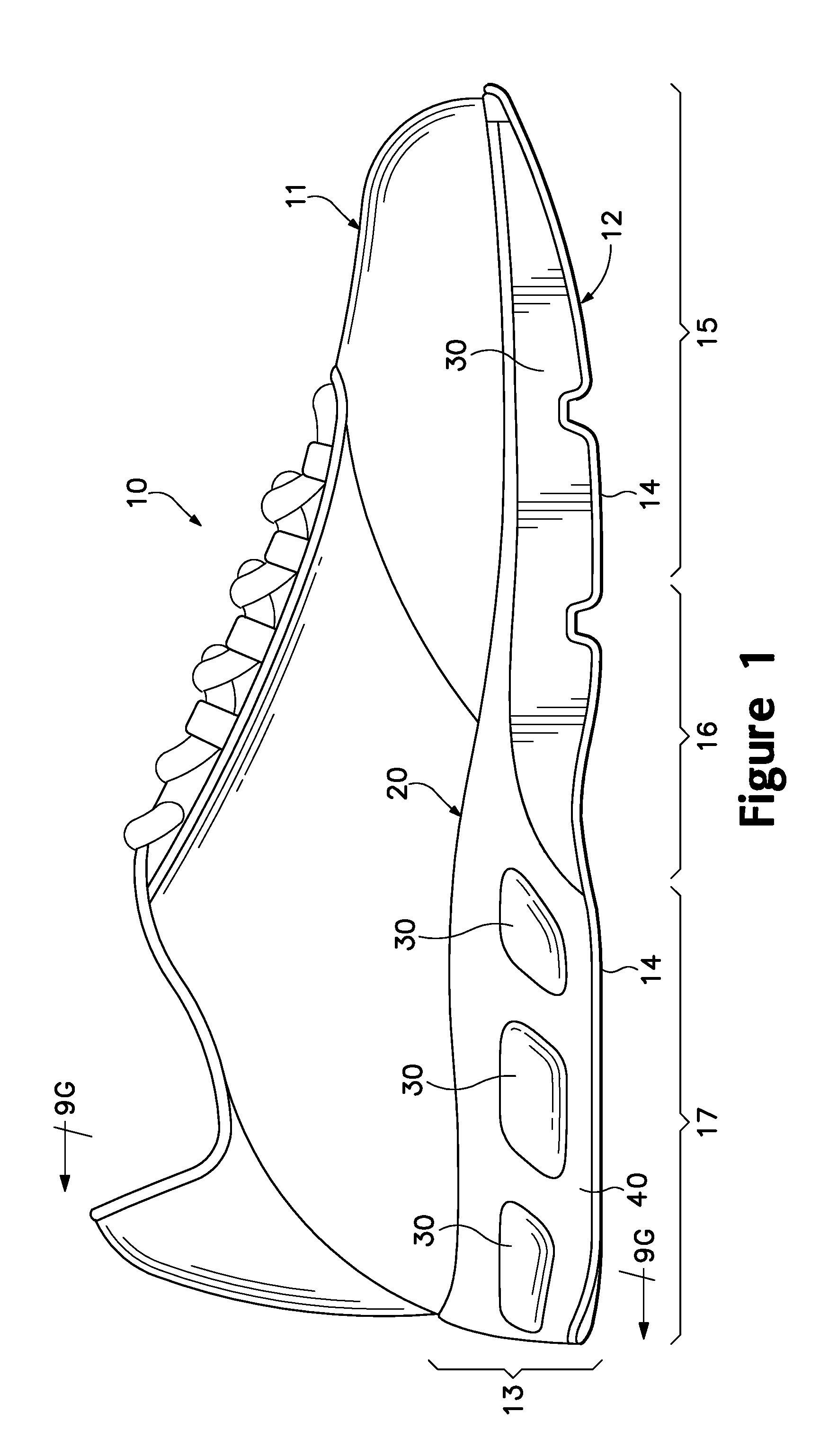 Article Of Footwear Having A Fluid-Filled Bladder With A Reinforcing Structure