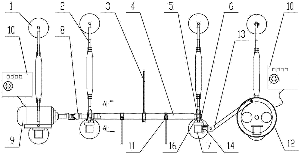 Grass discharge and anti-blocking device for harvester and its working method