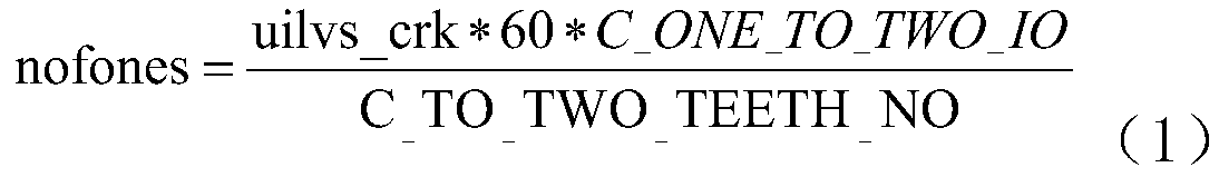 Method for acquiring speed of input shaft of automobile