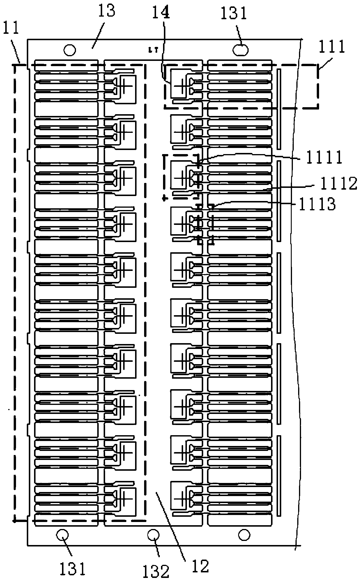 Intensive lead frame