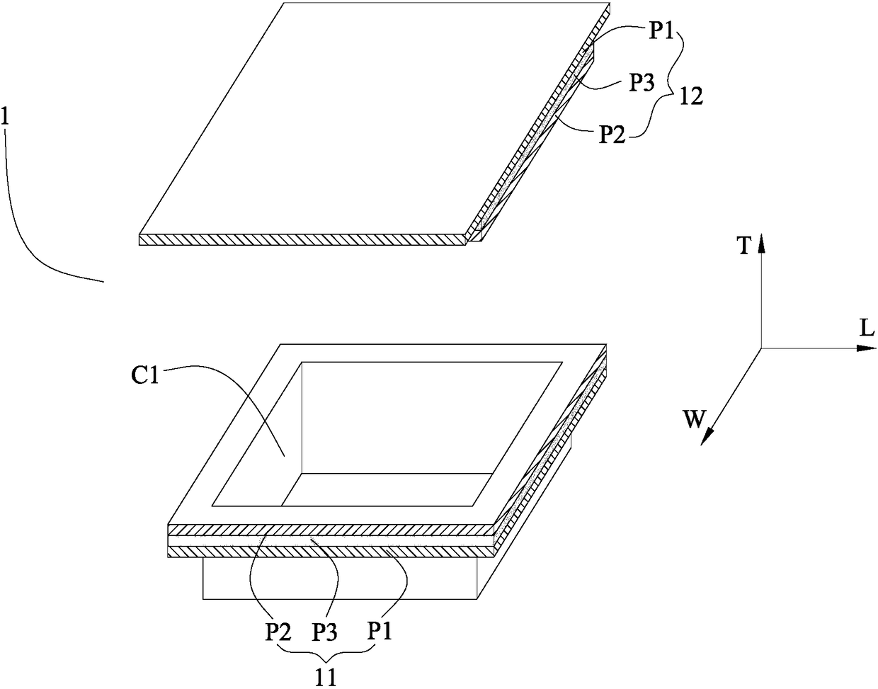 Package shell and soft package battery