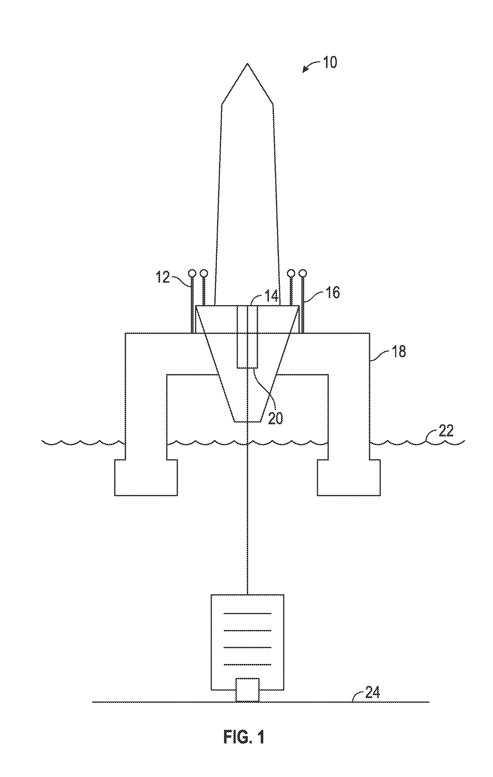 Well intervention semisubmersible vessel