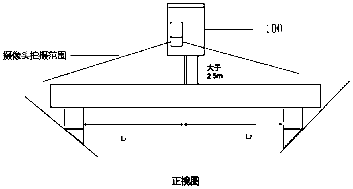 Small and medium-sized navigation channel bridge monitoring device