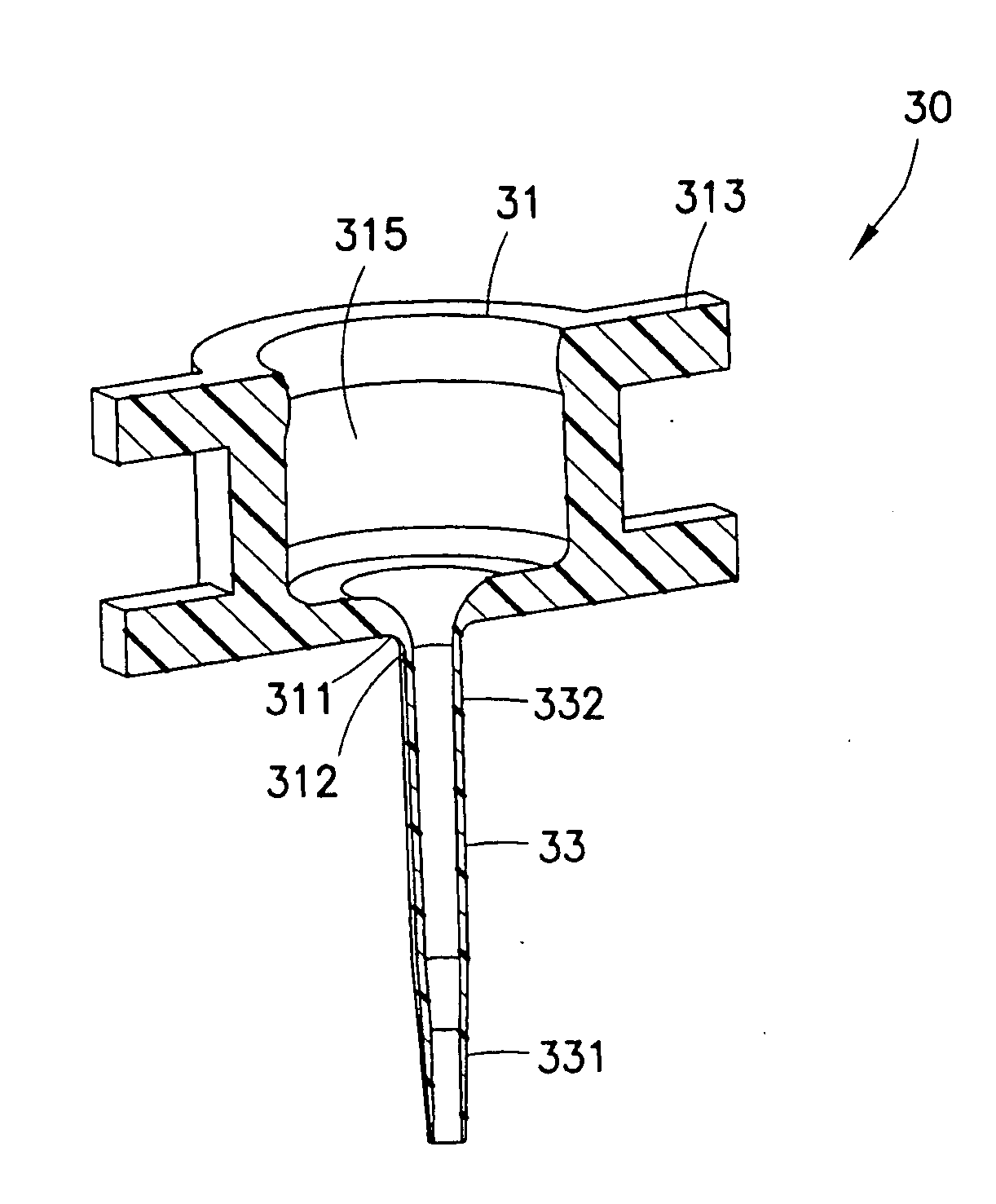 One-Piece Molded Catheter and Method of Manufacture