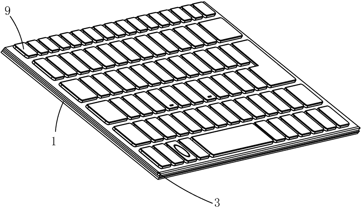 Light-emitting keyboard