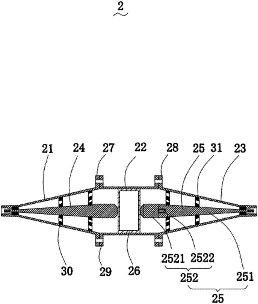 Measurement device and measurement method for dielectric material electromagnetic parameter