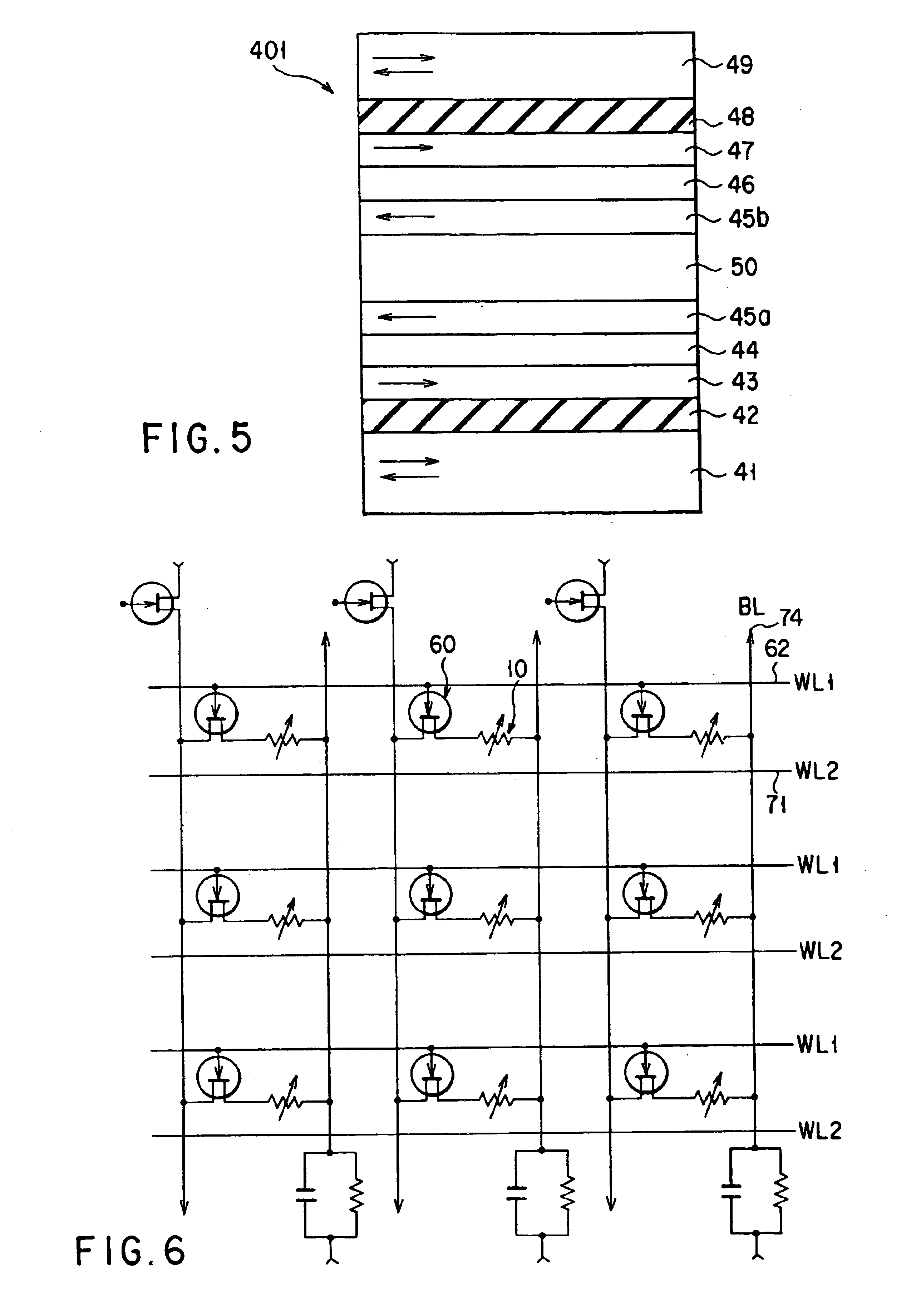 Magnetoresistive element and magnetic memory device