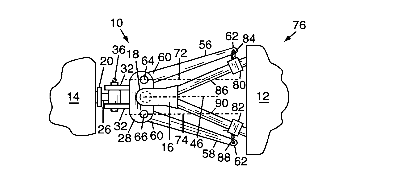 Dynamic anti-sway, tongue weight-equalizing trailer hitch