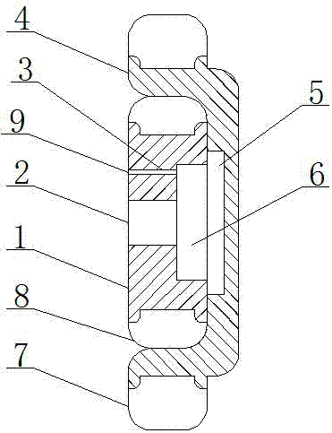 A device for simulating tire blowout