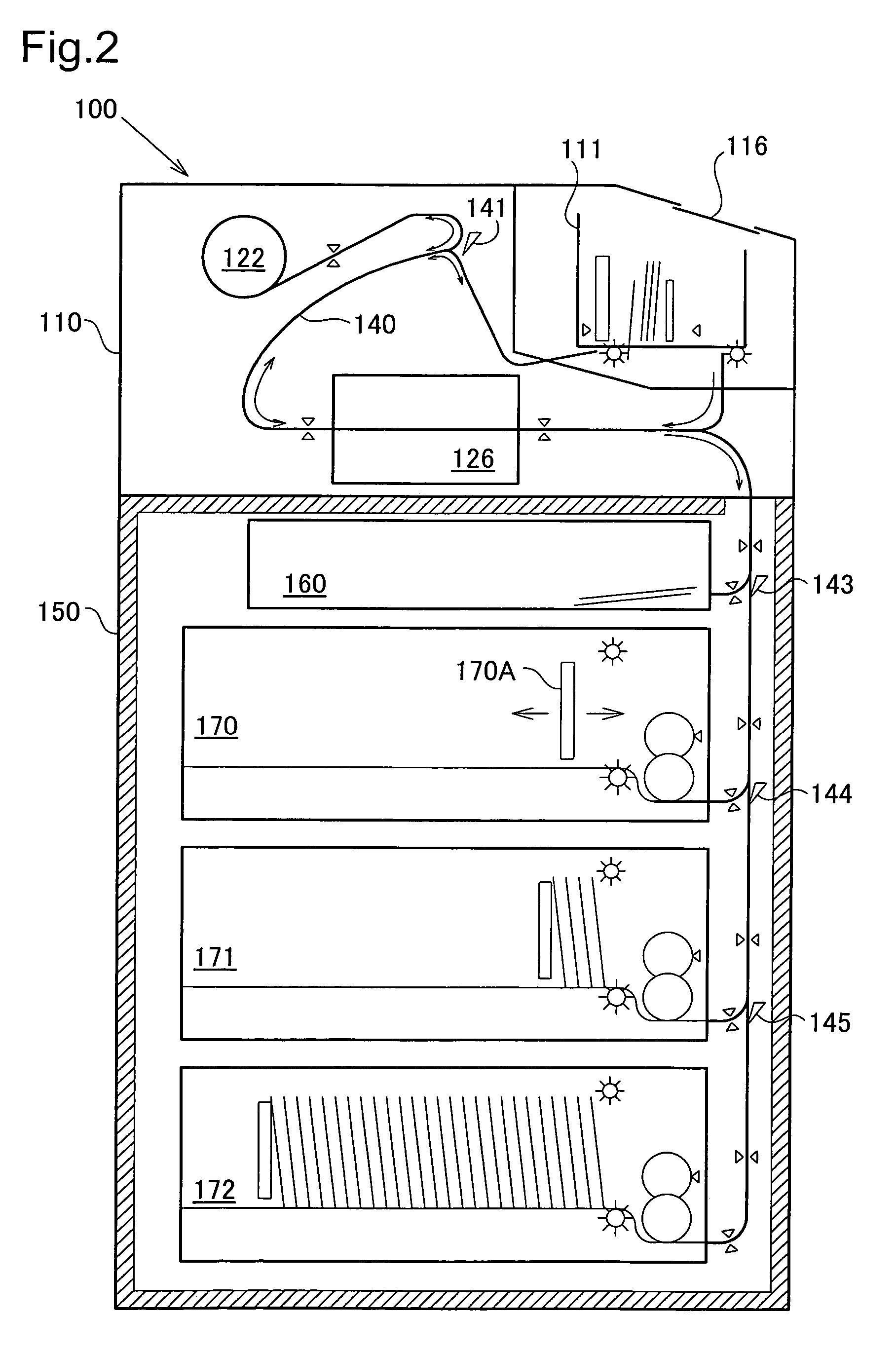 Bill handling machine