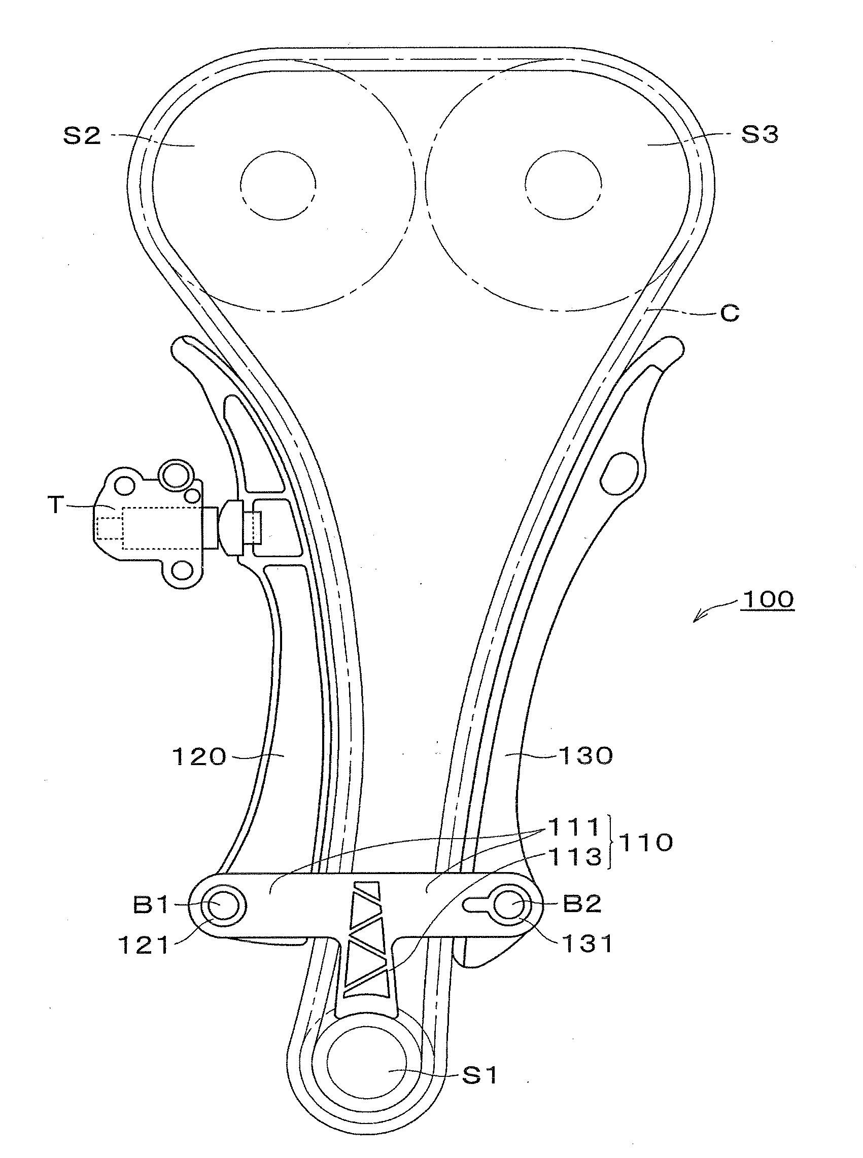 Chain guide mechanism