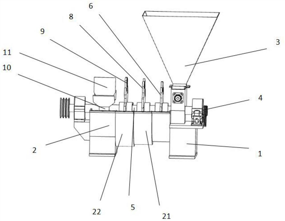 Pond bait casting device