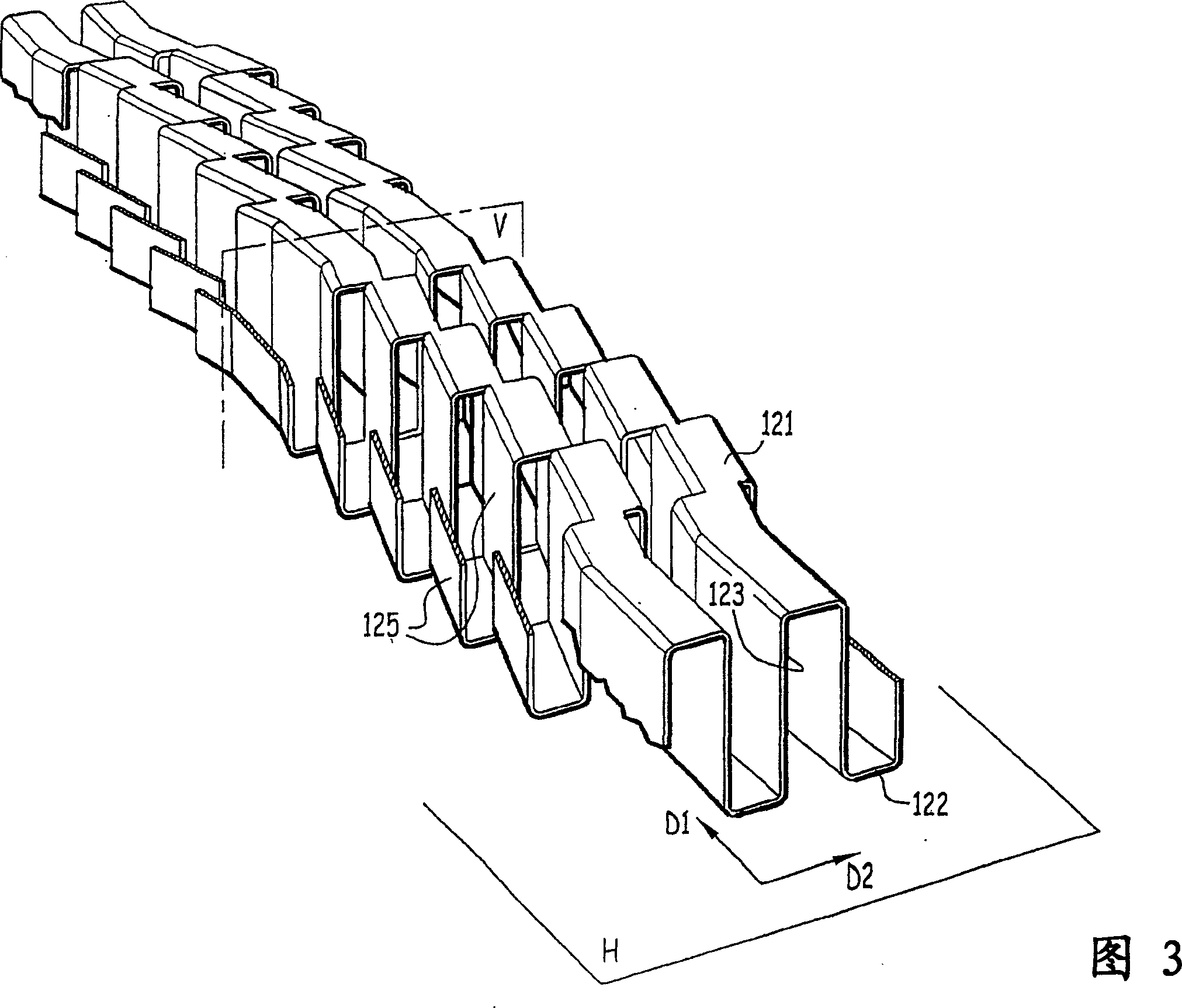 Louvered fins for heat exchanger