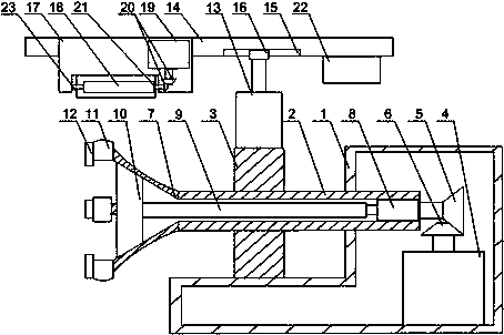 Loading machine tire retreading structure