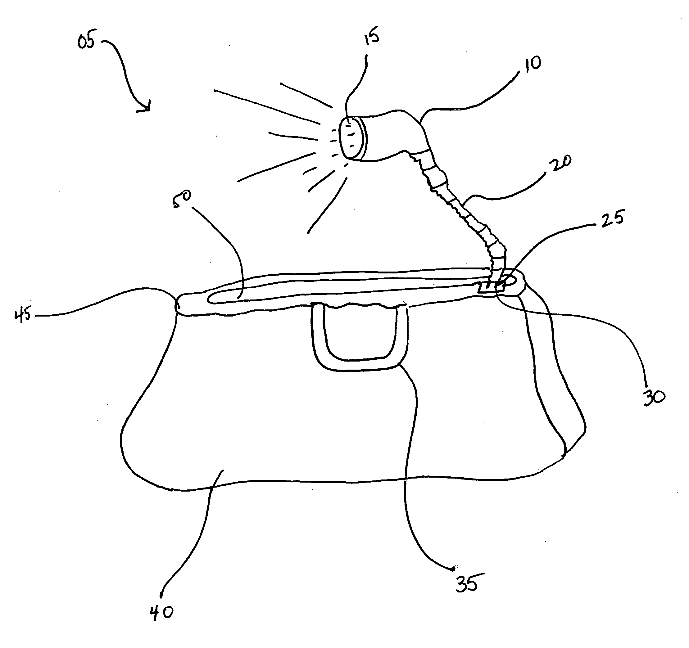 Lighted bag and backpack