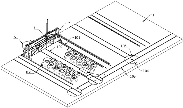 Grabbing device for vegetable pickling