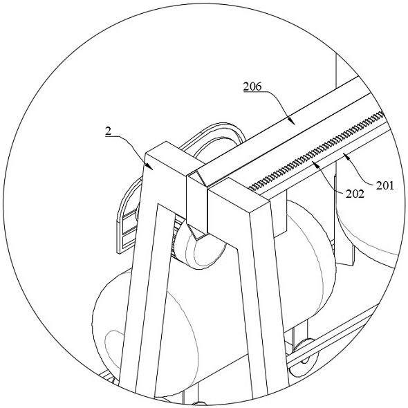 Grabbing device for vegetable pickling