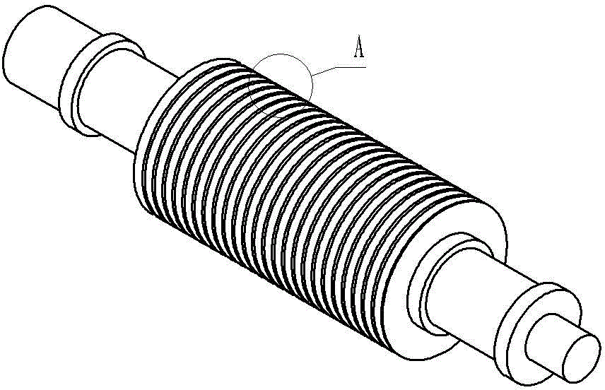 Sugarcane mill roller