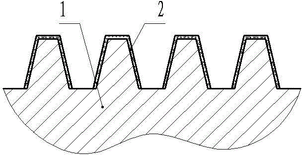 Sugarcane mill roller