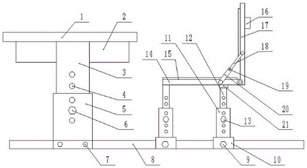 Novel integral table-chair assembly