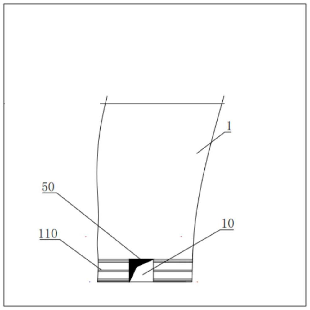 Two-time groove broaching high-layer stoping mining method