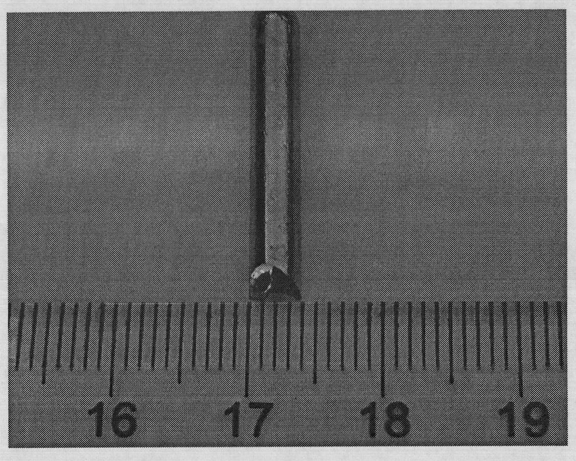 Large-amorphous forming capacity iron-based block amorphous magnetic alloy material and preparation method thereof