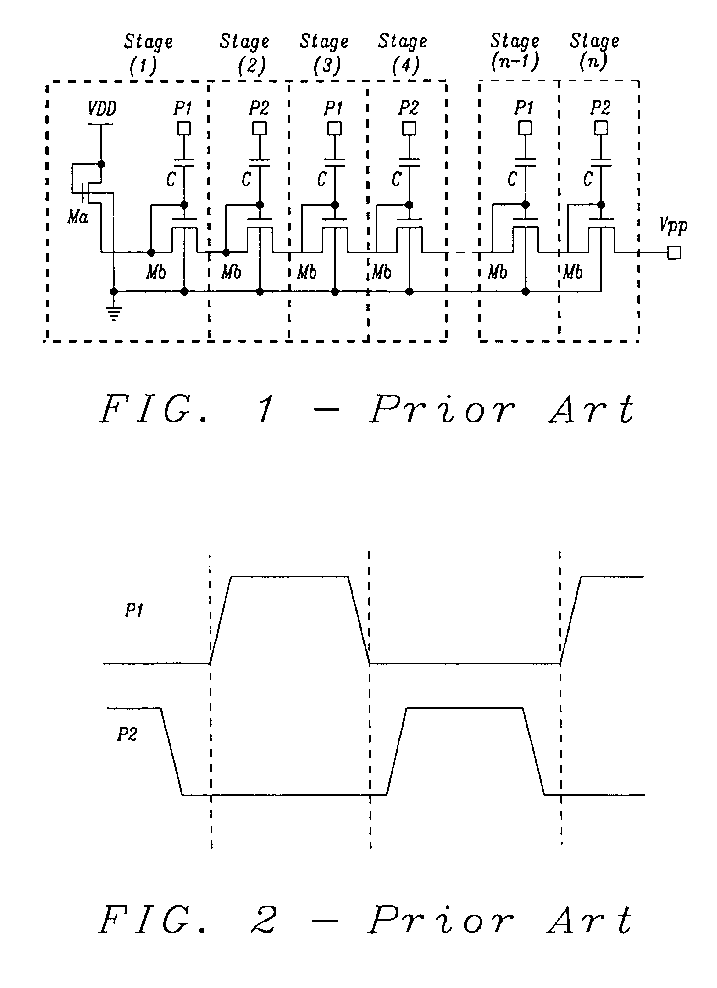 High efficiency triple well charge pump circuit