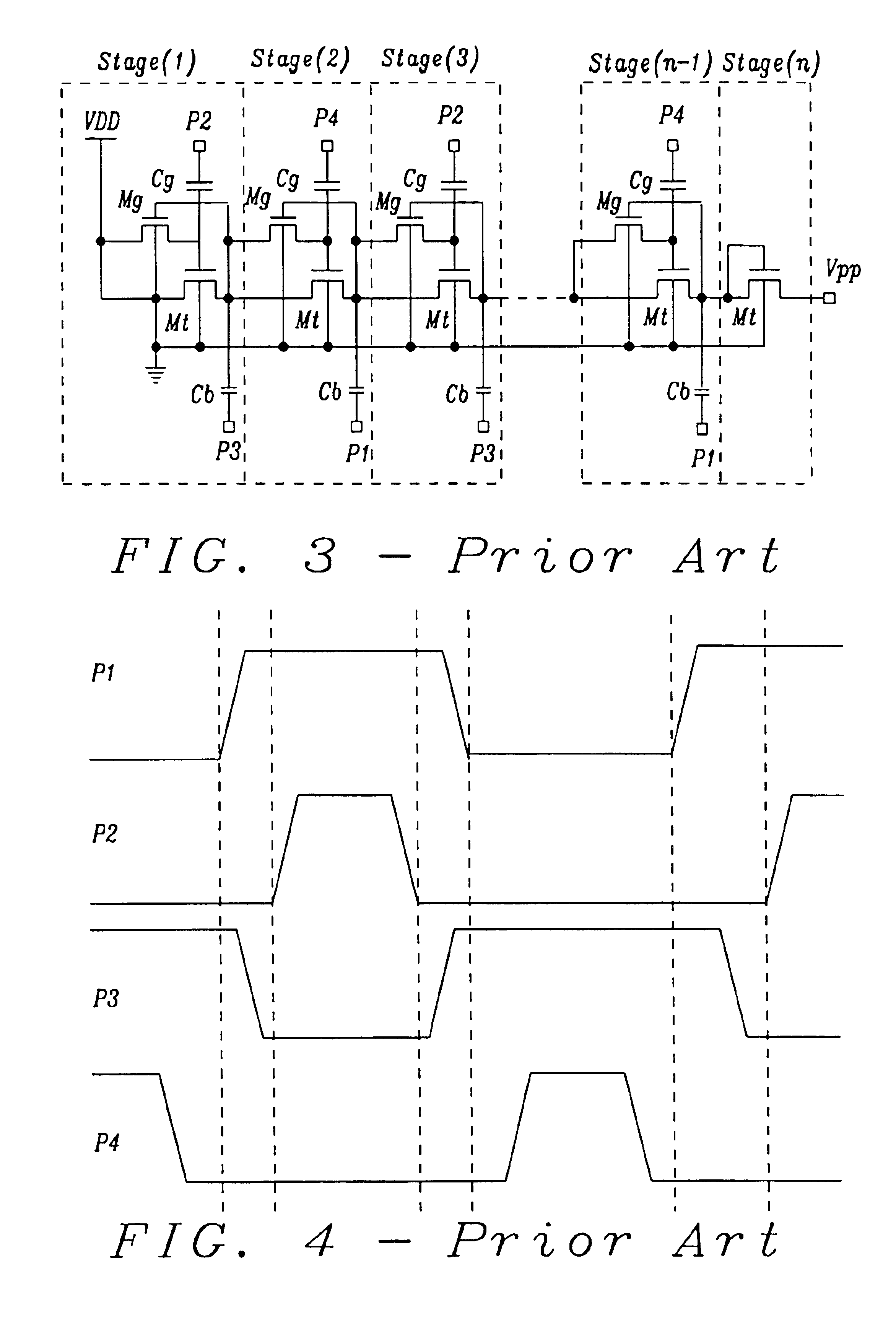 High efficiency triple well charge pump circuit